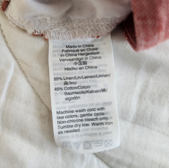 Madewell Size Small Huston Pull On Crop Pant with Bold Stripe - Picture 8 of 11